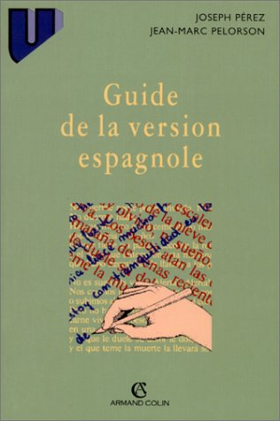 Stock image for Guide de la version espagnole for sale by medimops
