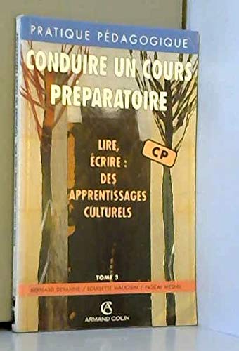 Stock image for CONDUIRE UN COURS PREPARATOIRE (Ancienne Edition) for sale by Ammareal