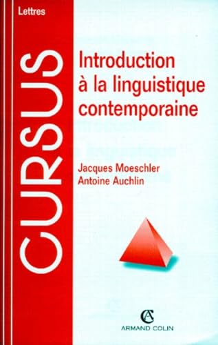 Imagen de archivo de Introduction  la linguistique contemporaine a la venta por Ammareal