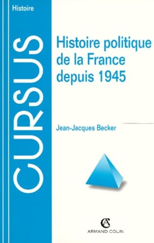 Imagen de archivo de HISTOIRE POLITIQUE DE LA FRANCE DEPUIS 1945. 6me dition a la venta por Librairie Th  la page