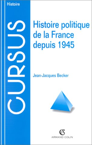 9782200019334: Histoire Politique De La France Depuis 1945. 6eme Edition