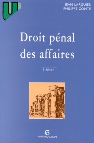 9782200019563: Droit Penal Des Affaires. 9eme Edition