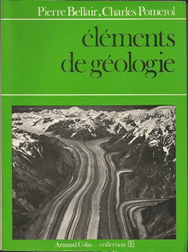Beispielbild fr lments de gologie (Collection U) zum Verkauf von medimops