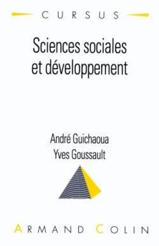 Imagen de archivo de Sciences Sociales Et Dveloppement a la venta por RECYCLIVRE