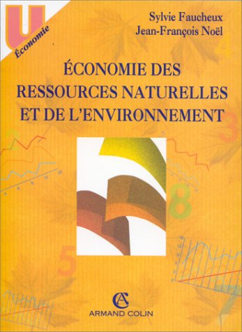9782200214425: conomie des ressources naturelles et de l'environnement
