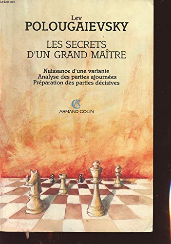 Stock image for Les secrets d'un grand maitre for sale by Ammareal