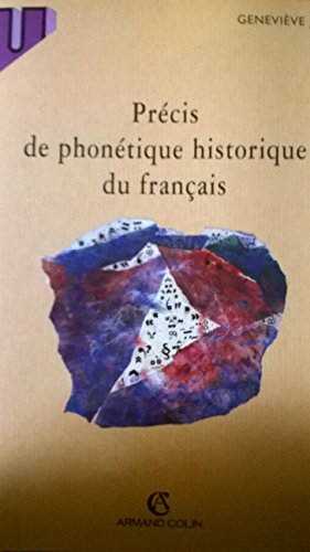 Imagen de archivo de Prcis de phontique historique du franais a la venta por medimops