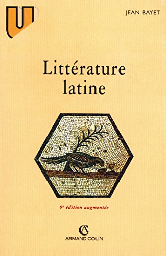 Beispielbild fr Littrature latine zum Verkauf von Ammareal