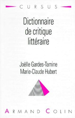 Beispielbild fr Dictionnaire de critique littraire zum Verkauf von Ammareal