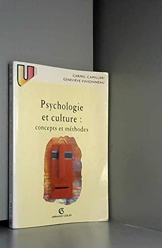 Beispielbild fr Psychologie et culture : Concepts et mthodes zum Verkauf von medimops