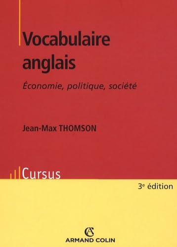 Stock image for Vocabulaire Anglais for sale by medimops