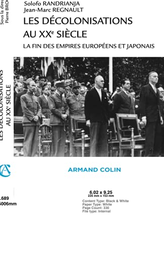 Stock image for Les dcolonisations au XXe sicle: La fin des empires europens et japonais for sale by Ammareal