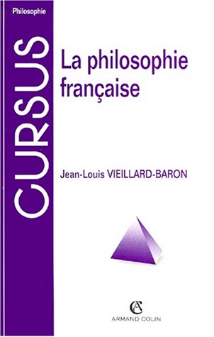 Beispielbild fr La Philosophie Franaise zum Verkauf von RECYCLIVRE