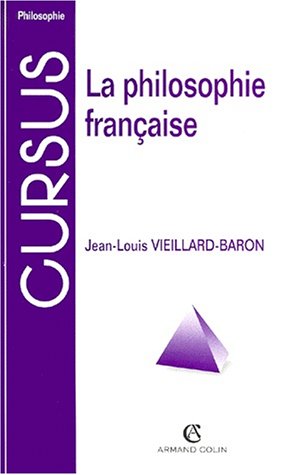 Stock image for Philosophie franaise for sale by Ammareal