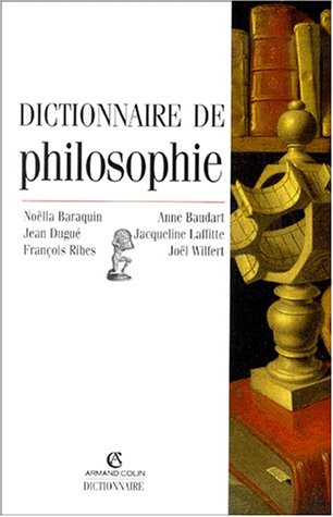 Beispielbild fr Dictionnaire de philosophie zum Verkauf von Ammareal
