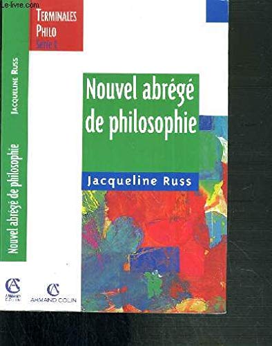 Nouvel abrÃ©gÃ© de philosophie, Terminale, 3e Ã©dition (9782200251840) by Russ