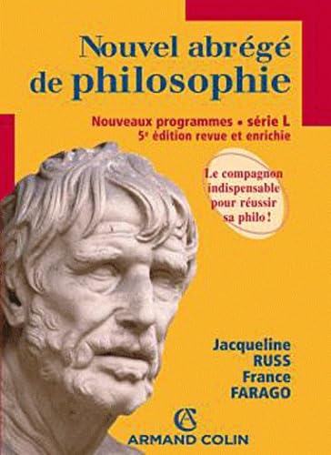 Beispielbild fr Nouvel abrg de philosophie - srie L: Nouveaux programmes zum Verkauf von medimops