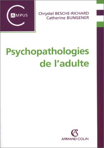 Imagen de archivo de Psychopathologies de l'adulte a la venta por medimops