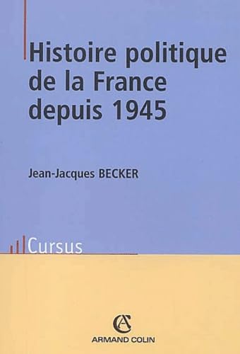 Stock image for Histoire Politique De La France Depuis 1945 for sale by WorldofBooks