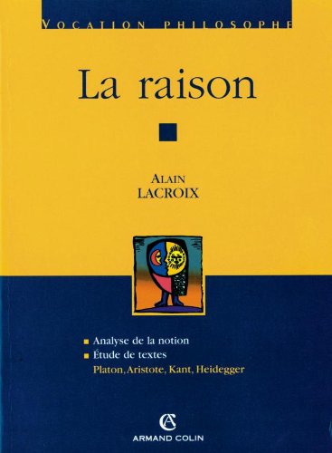 Beispielbild fr La Raison zum Verkauf von RECYCLIVRE