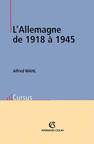 9782200265083: L'Allemagne de 1918  1945