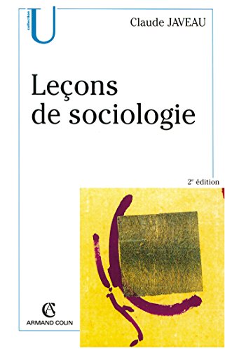 Beispielbild fr Leons de sociologie zum Verkauf von Ammareal