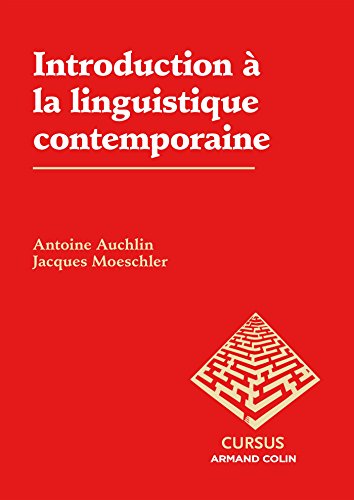 9782200286101: Introduction  la linguistique contemporaine