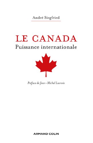 9782200289898: Le Canada, puissance internationale