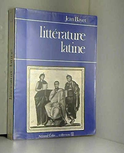 Beispielbild fr Litterature latine zum Verkauf von Ammareal