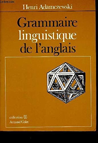 Imagen de archivo de Grammaire linguistique de l'anglais a la venta por medimops