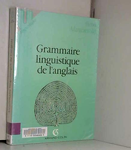 Imagen de archivo de Grammaire linguistique de l'anglais a la venta por medimops