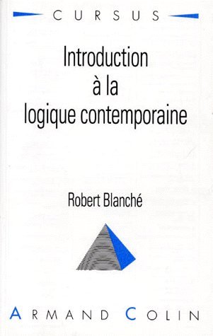 Beispielbild fr Introduction  la logique contemporaine. zum Verkauf von FIRENZELIBRI SRL