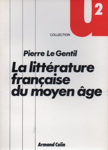 Beispielbild fr La Litterature Francaise Du Moyen Age zum Verkauf von medimops