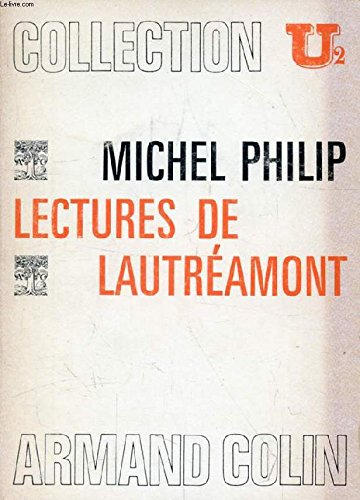 Stock image for Lectures de Lautramont for sale by LeLivreVert