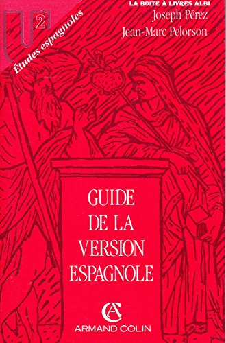 Stock image for Guide de la version espagnole for sale by medimops