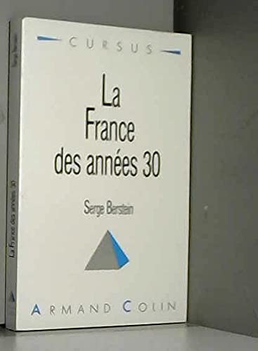 9782200330194: La France DES Annees 30