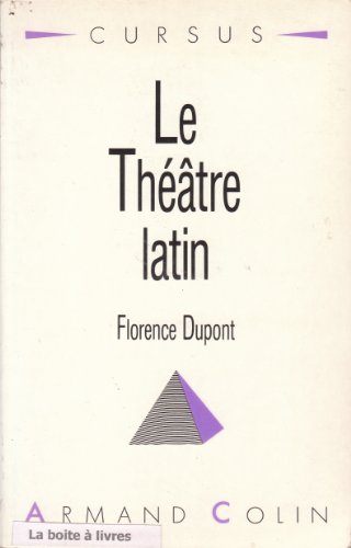 Imagen de archivo de Le Thtre latin a la venta por Ammareal