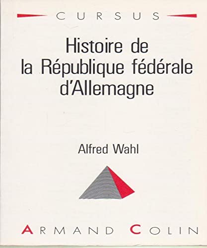 9782200330699: histoire de la Rpublique fdrale d'Allemagne