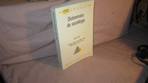 Imagen de archivo de Dictionnaire de sociologie a la venta por Ammareal