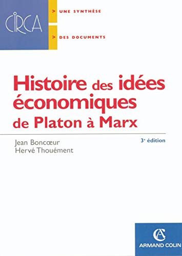 Stock image for Histoire des ides conomiques : de Platon  Marx for sale by medimops
