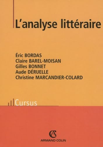 Stock image for L'Analyse Litteraire for sale by Bay Used Books