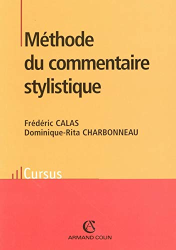 Beispielbild fr Mthode Du Commentaire Stylistique zum Verkauf von RECYCLIVRE