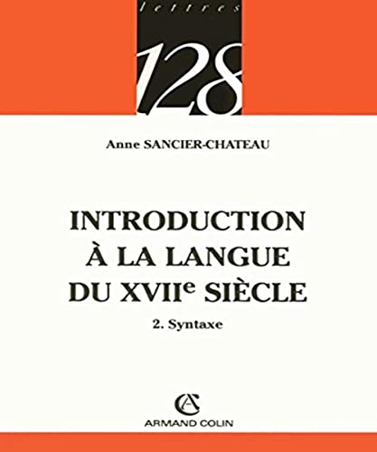 Beispielbild fr Introduction  la langue du XVIIe sicle zum Verkauf von medimops