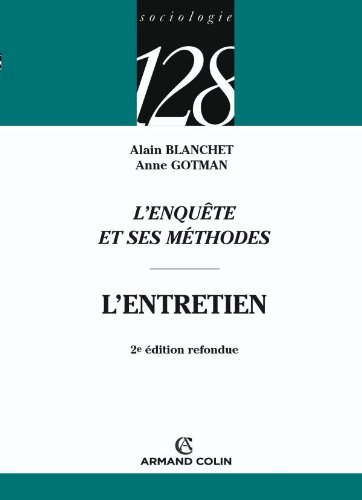 Stock image for Sociologie 128, numro 19 : L'Enqute et ses mthodes for sale by medimops
