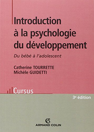 Beispielbild fr Introduction  la psychologie du dveloppement : Du bb  l'adolescent zum Verkauf von medimops