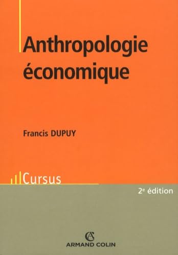9782200351960: Anthropologie conomique