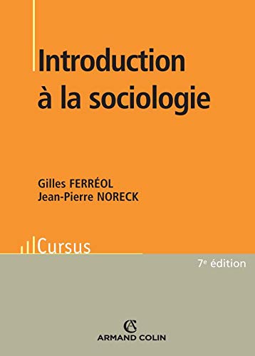 9782200352325: Introduction  la sociologie