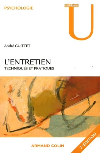 9782200353636: L'entretien: Techniques et pratiques