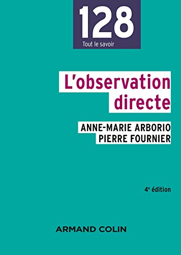 Stock image for L'observation Directe for sale by RECYCLIVRE