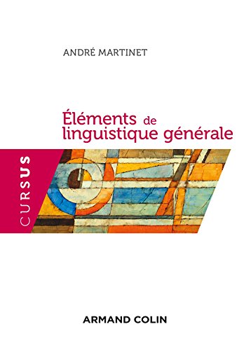 Beispielbild fr lments de linguistique gnrale - 5e d. zum Verkauf von Ammareal